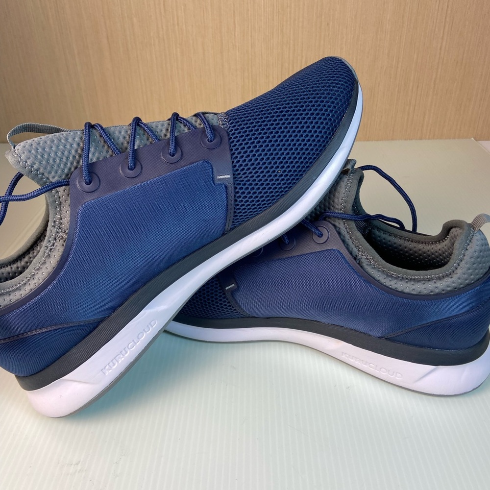 KURU Atom Running Shoes Men’s 14 Wide Indigo Blue Athletic Sneakers NIB - Picture 11 of 13